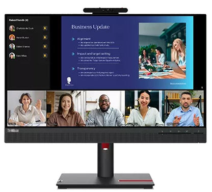 LENOVO ThinkVision T24V-30 23.8'/24' 75Hz FHD IPS Monitor 1920x1080 16:9 4ms Height Adjustable Ti...