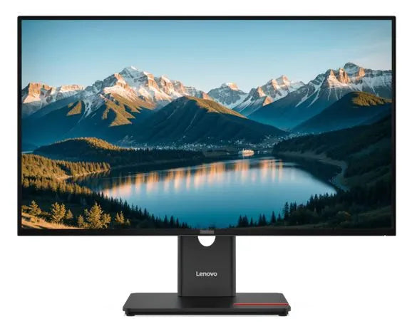 LENOVO ThinkVision T27Q-40 27' QHD Monitor IPS 2560x1440 16:9 Height Adjustable Tilt Swivel pivot...
