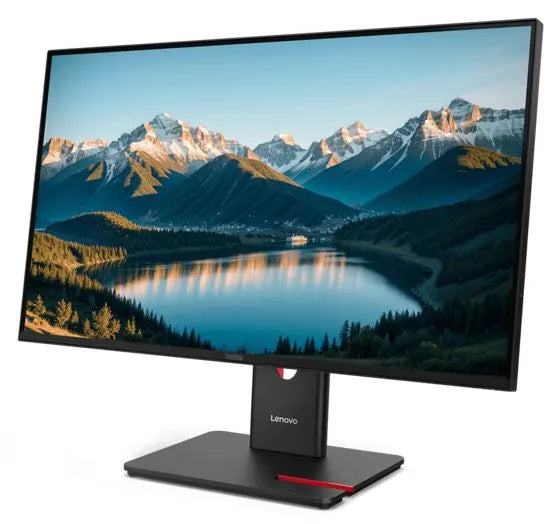 LENOVO ThinkVision T27Q-40 27' QHD Monitor IPS 2560x1440 16:9 Height Adjustable Tilt Swivel pivot... - Image 3