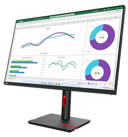 LENOVO ThinkVision T32H-30 31.5'/32' 60Hz QHD Monitor 2K 2560x1440 16:9 4ms IPS Height Adjustable... - Image 2