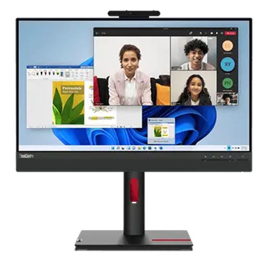 LENOVO ThinkCentre Tiny-in-One 27' 60Hz QHD Monitor 2560x1440 16:9 14ms Height Adjust Tilt Swivel Pivot HDMI DP USB3.1 Webcam Mic VESA Black 3YR