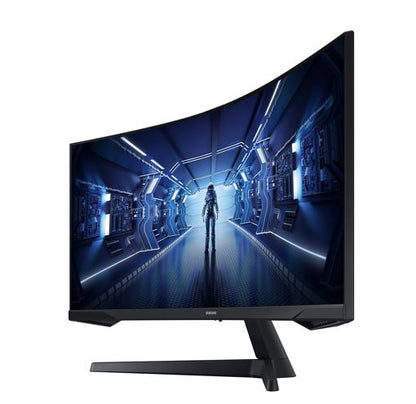 Samsung 34' Odyssey G55T WQHD Curved 3440x1440 21:9 1000R 165Hz 1ms 250 cd/㎡ FreeSync VA DP HDMI... - Image 3