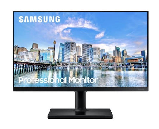Samsung 23.8'/24' T45F 75Hz FreeSync IPS FHD Monitor 1920x1080 16:9 5ms Height Adjust Tilt Swivel Pivot DP 2xHDMI 2xUSB Hub VESA Game Mode FlickerFree