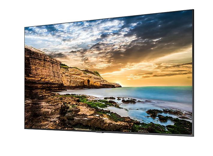 Samsung LH55QETELGCXXY QE55T 55inch UHD 16/7 Commercial Display 4K UHD  300 nit 4,000:1 8ms 16/7 2x HDMI 2.0 usb 2.0 RJ45 HDCP 2.2 Speakers VESA Black