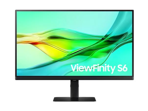 Samsung 23.8'/24' S6 ViewFinity 100Hz QHD IPS Monitor 2K 2560x1440 16:9 5ms Height Adjust Tilt Sw...