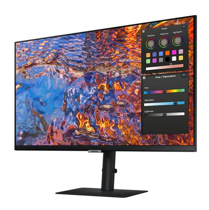 Samsung 27' ViewFinity S80PB UHD 60Hz IPS HRD Monitor USB-C LAN 3840x2160 5ms Height Adjust Tilt Swivel Pivot DisplayPort HDMI USB Hub USB-C VESA