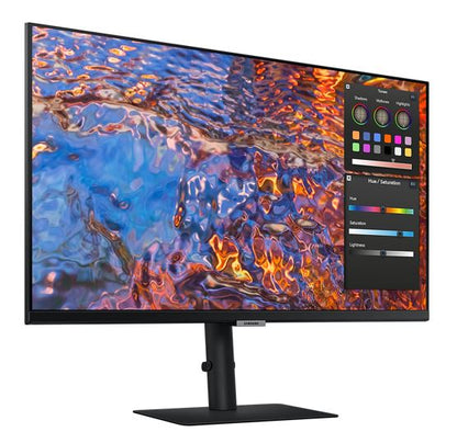 Samsung 27' ViewFinity S80PB UHD 60Hz IPS HRD Monitor USB-C LAN 3840x2160 5ms Height Adjust Tilt Swivel Pivot DisplayPort HDMI USB Hub USB-C VESA