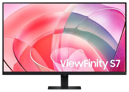 Samsung ViewFinity S7 27' 4K UHD IPS Monitor 3840x2160 16:9 5ms PiP HDR10 DP HDMI USB-A Tilt VESA...