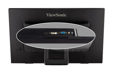 ViewSonic 24' TD2423 IR 10 Point Touch Advanced Ergonomics, Magnetic Pen Holder, 40 degrees Tilt,... - Image 3