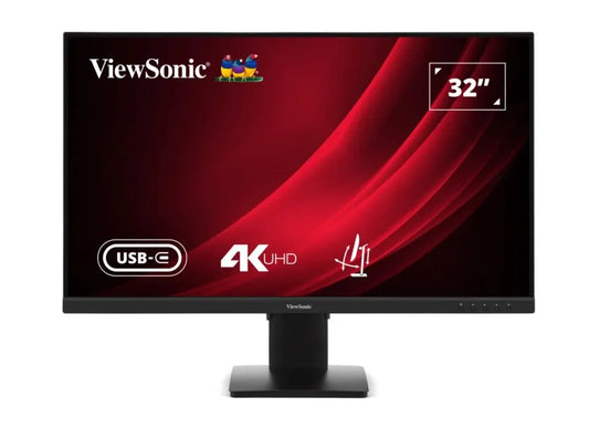 ViewSonic 32' VG 4K SuperClear VA, USB-C, DP, Height Adjust,  3y Advanced Replacement, Business P...