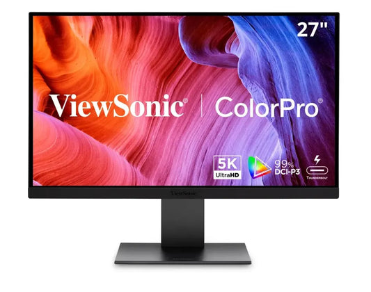 ViewSonic VP2788-5K - 27' ColorPro 5K 218PPI Mac / PC Monitor, 100W Thunderbolt 4, USB C, 99% DCI...