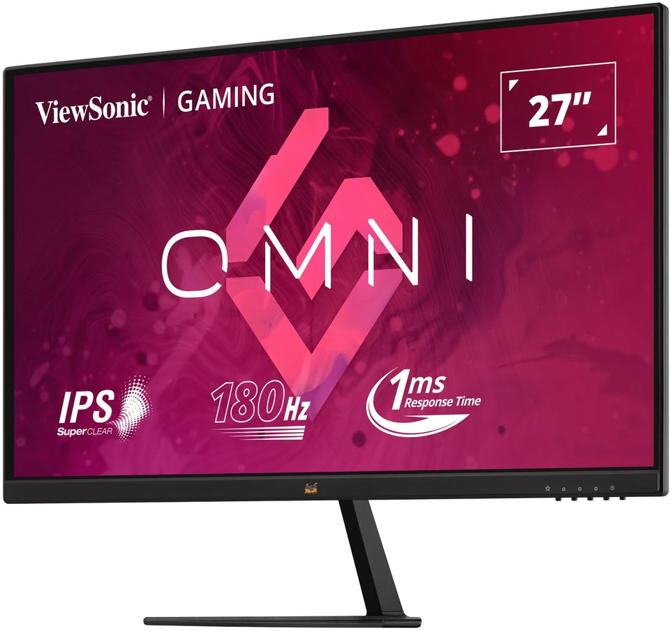 ViewSonic 27' VX2779 PRO FHD 180Hz 1ms, HDR10, SuperClear® IPS Office Gaming Monitor - Retail VIP sku Advance Replacement Warranty (LS)