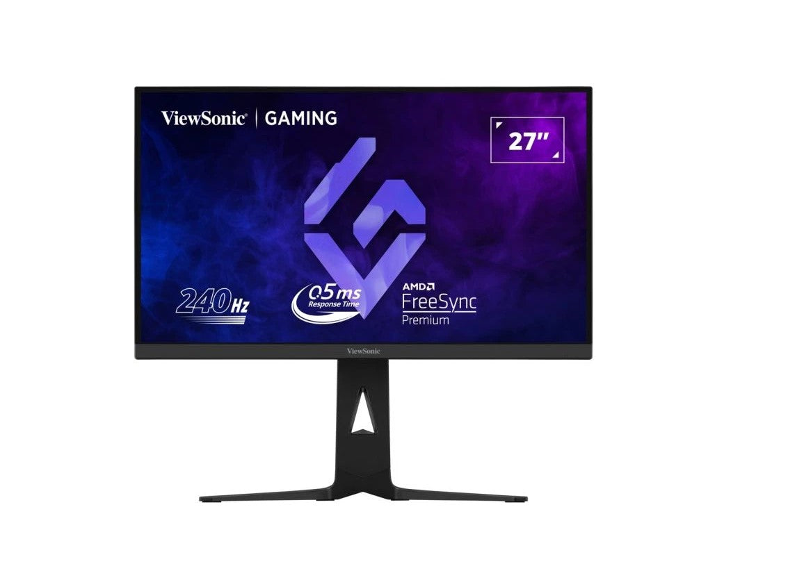 ViewSonic 27' 2K 2560x1440 IPS, 240hz, USB-C (DP ALT  65W), HAS, 1ms, HDR10, Freesync Premium, HD...