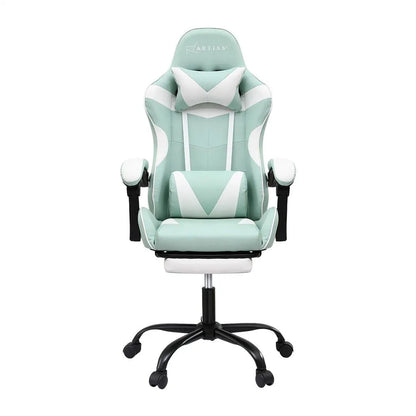 Artiss Ergonomic Gaming Office Chair with 2 Point Message Mint Green - Image 3