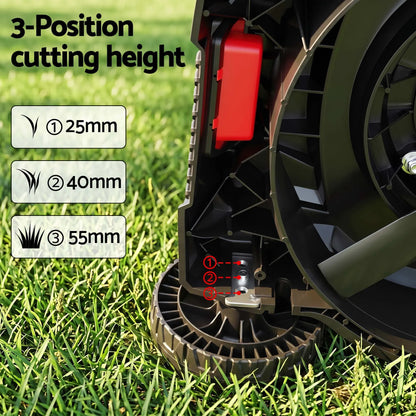 Giantz Petrol Lawn Mower 149cc 4 Stroke Hand Push 16in Grass Cutter Lawnmower - Image 7