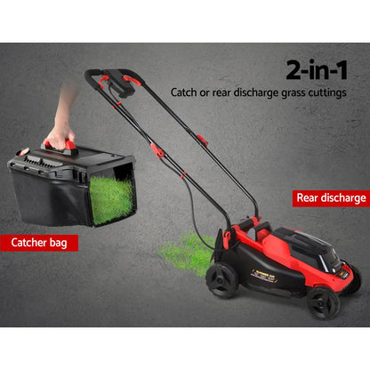 Giantz Lawn Mower Cordless 40V Battery Electric Lawnmower 34cm Width - Image 6