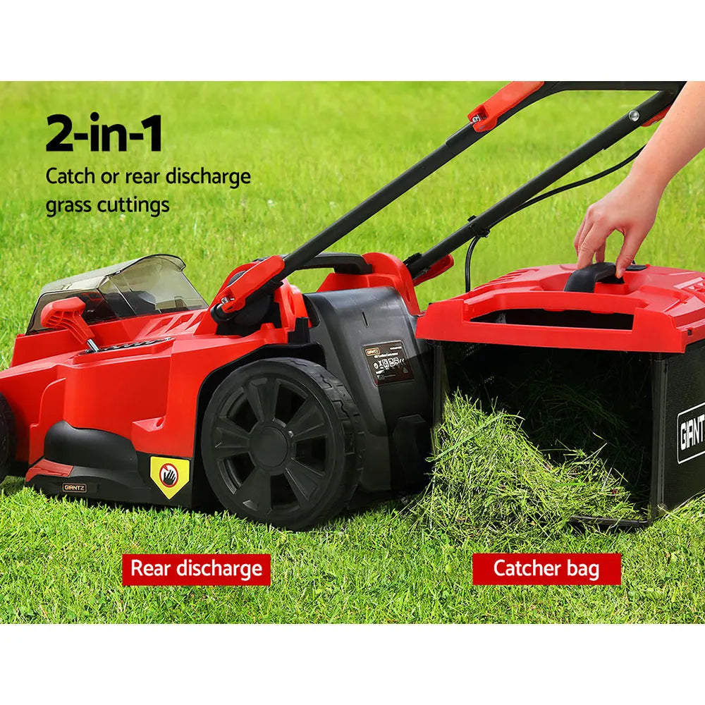 Giantz Lawn Mower 37cm Cutting Width Cordless 40V Electric Lawnmower - Image 4