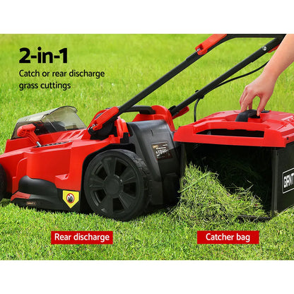Giantz Lawn Mower 37cm Cutting Width Cordless 40V Electric Lawnmower - Image 4