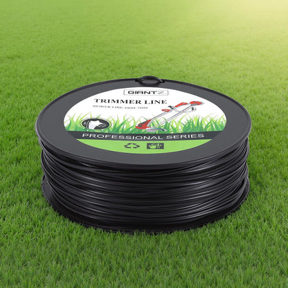 Giantz 100M Whipper Snipper Trimmer Line 3.0mm Star Nylon String Cord Black  - Image 7