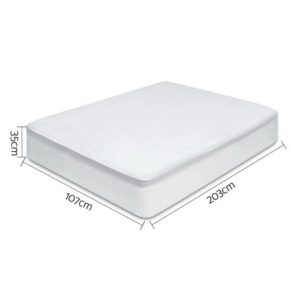 Giselle Bedding Mattress Protector King Single - Image 2