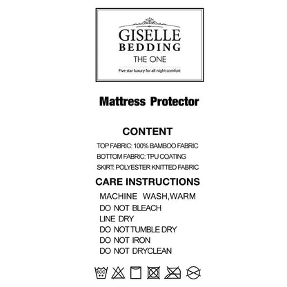 Giselle Bedding Mattress Protector Queen - Image 6