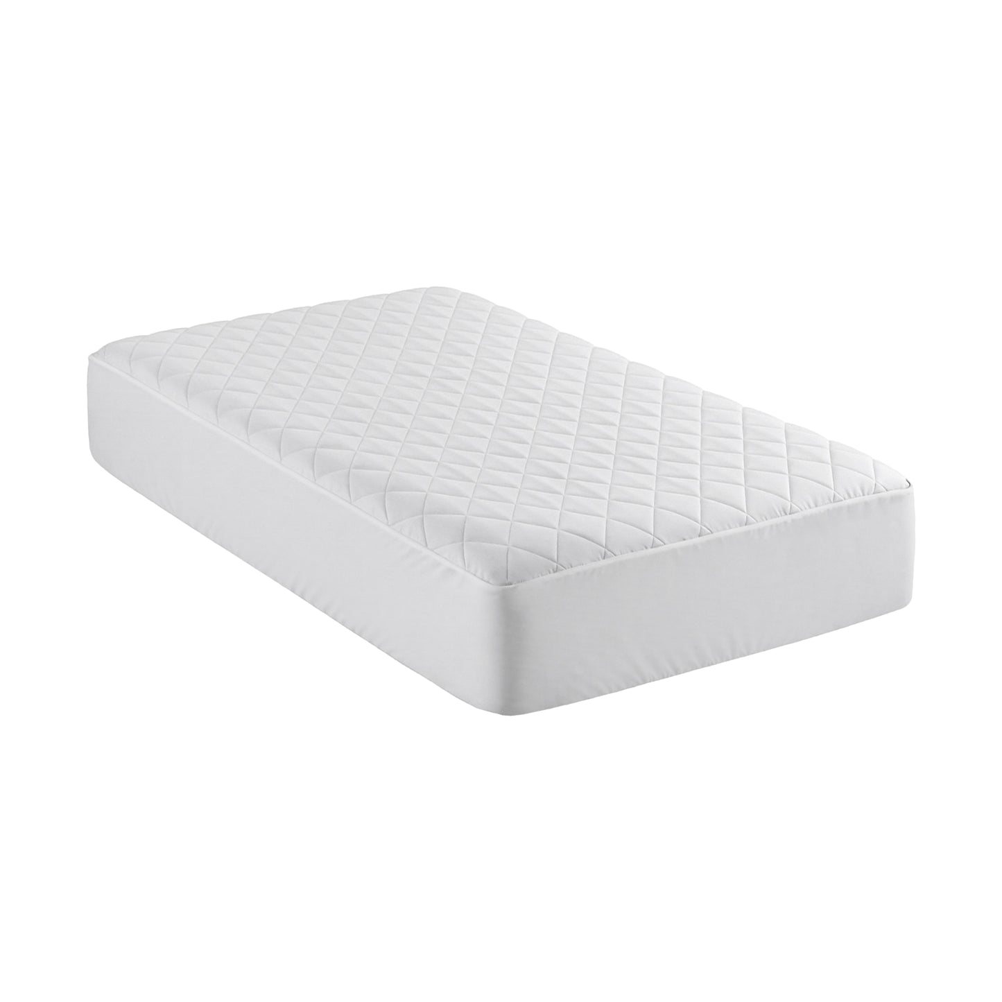 Giselle Waterproof Mattress Protector 100% Cotton Quilted Fitted Cover King Single - Image 2