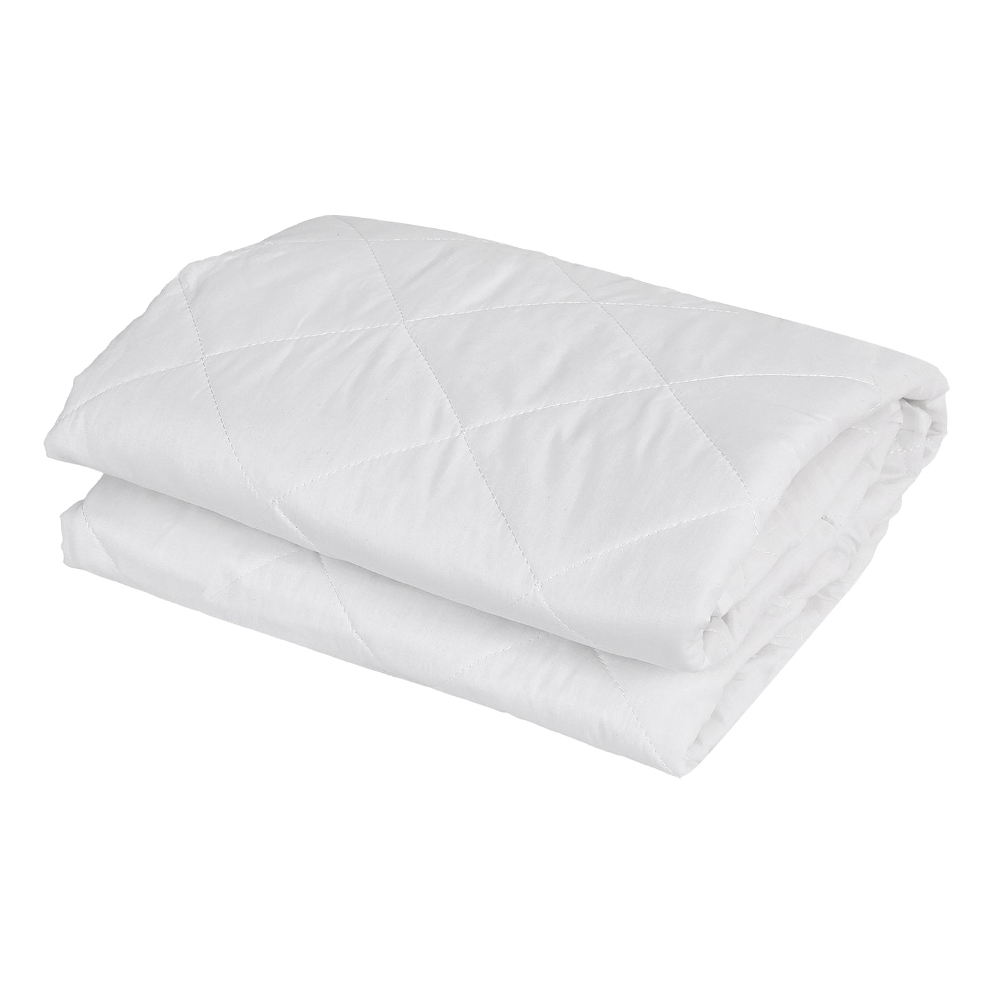 Giselle Waterproof Mattress Protector 100% Cotton Quilted Fitted Cover Queen - Image 4