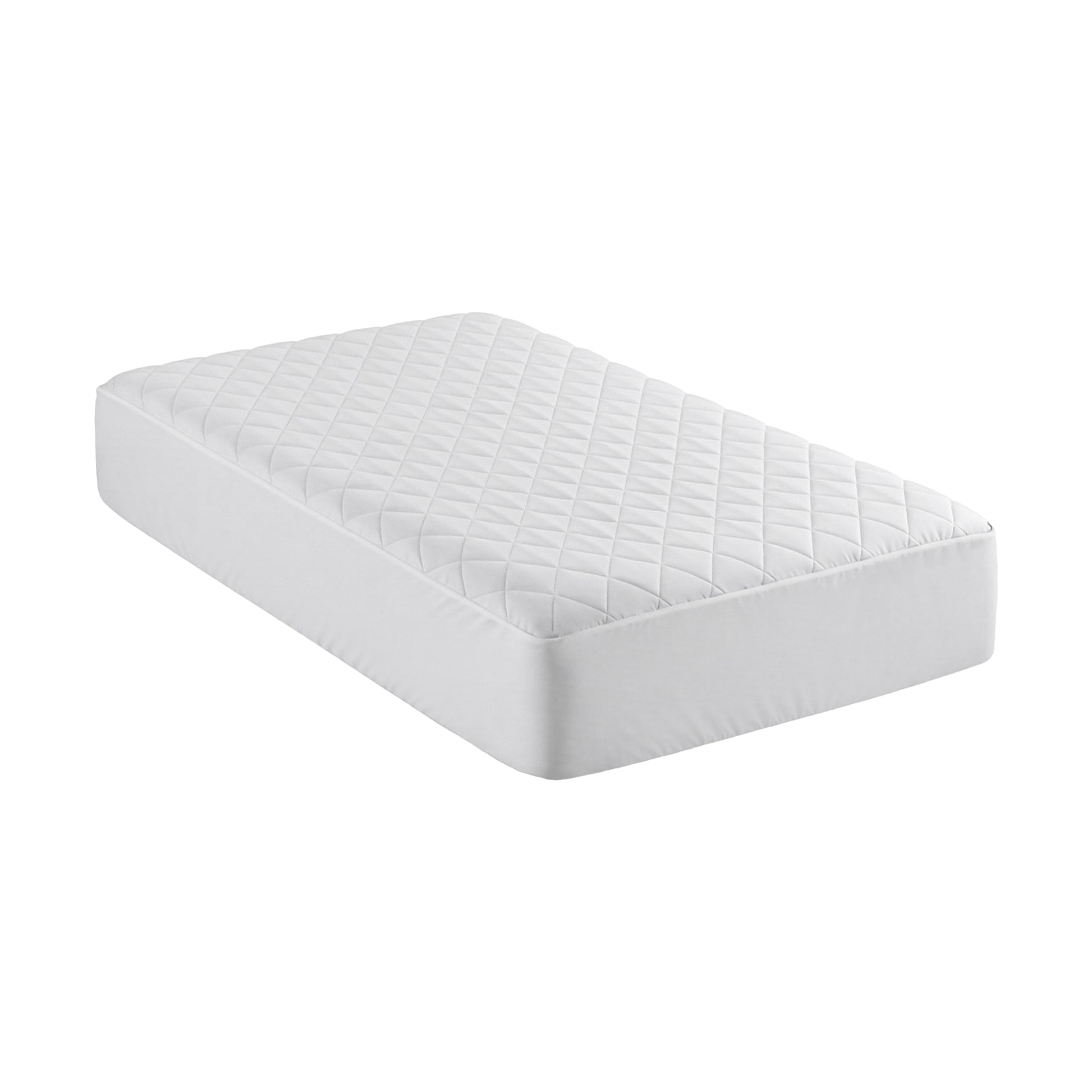 Giselle Waterproof Mattress Protector 100% Cotton Quilted Fitted Cover Single - Image 2