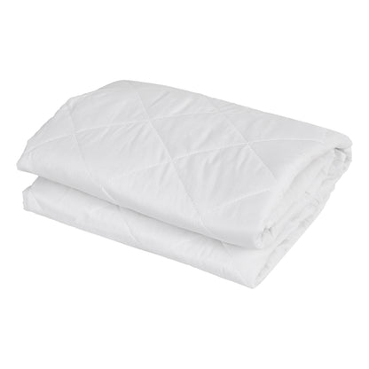 Giselle Waterproof Mattress Protector 100% Cotton Quilted Fitted Cover Single - Image 4