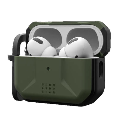 UAG Civilian Apple Airpods Pro (2nd Gen) Rugged Case - Olive Drab (104124117272), DROP+ Military... - Image 2