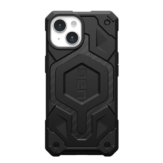 UAG Monarch Pro MagSafe Apple iPhone 15 (6.1') Rugged Case - Carbon Fiber (114219114242),25ft. Dr...