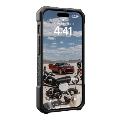 UAG Monarch Pro MagSafe Apple iPhone 15 Pro (6.1') Rugged Case - Carbon Fiber (114221114242), 25f... - Image 2