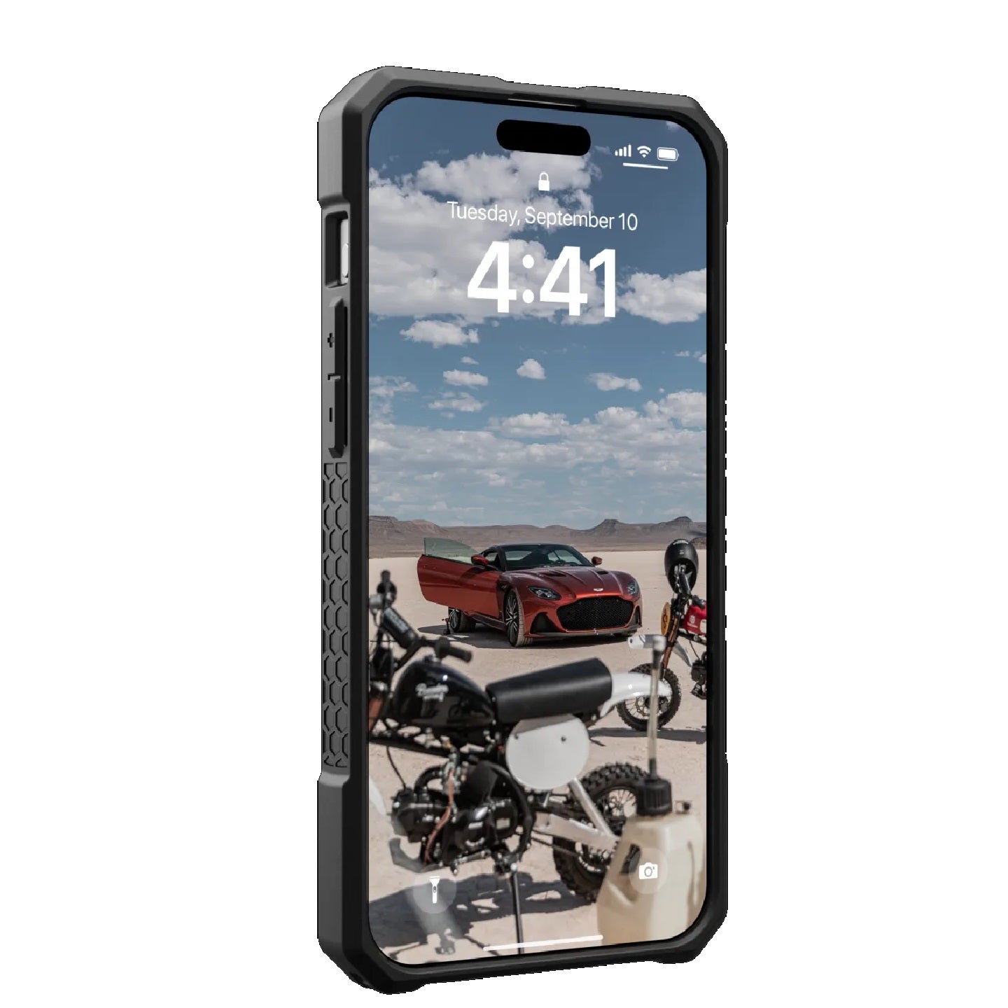 UAG Monarch Pro MagSafe Apple iPhone 15 Pro Max (6.7') Rugged Case - Carbon Fiber (114222114242),... - Image 2