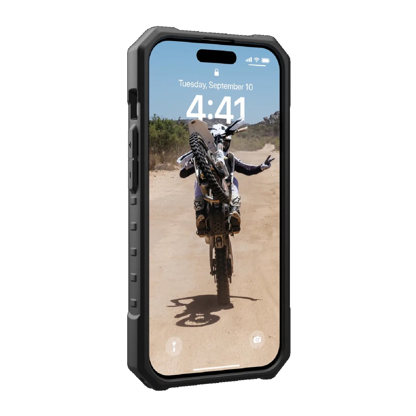 UAG Pathfinder MagSafe Apple iPhone 15 Pro (6.1') Rugged Case - Ash (114281113131),18ft. Drop Pro... - Image 2