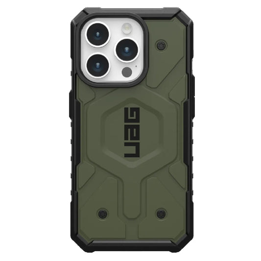 UAG Pathfinder MagSafe Apple iPhone 15 Pro (6.1') Rugged Case - Olive Drab (114281117272),18ft. D...