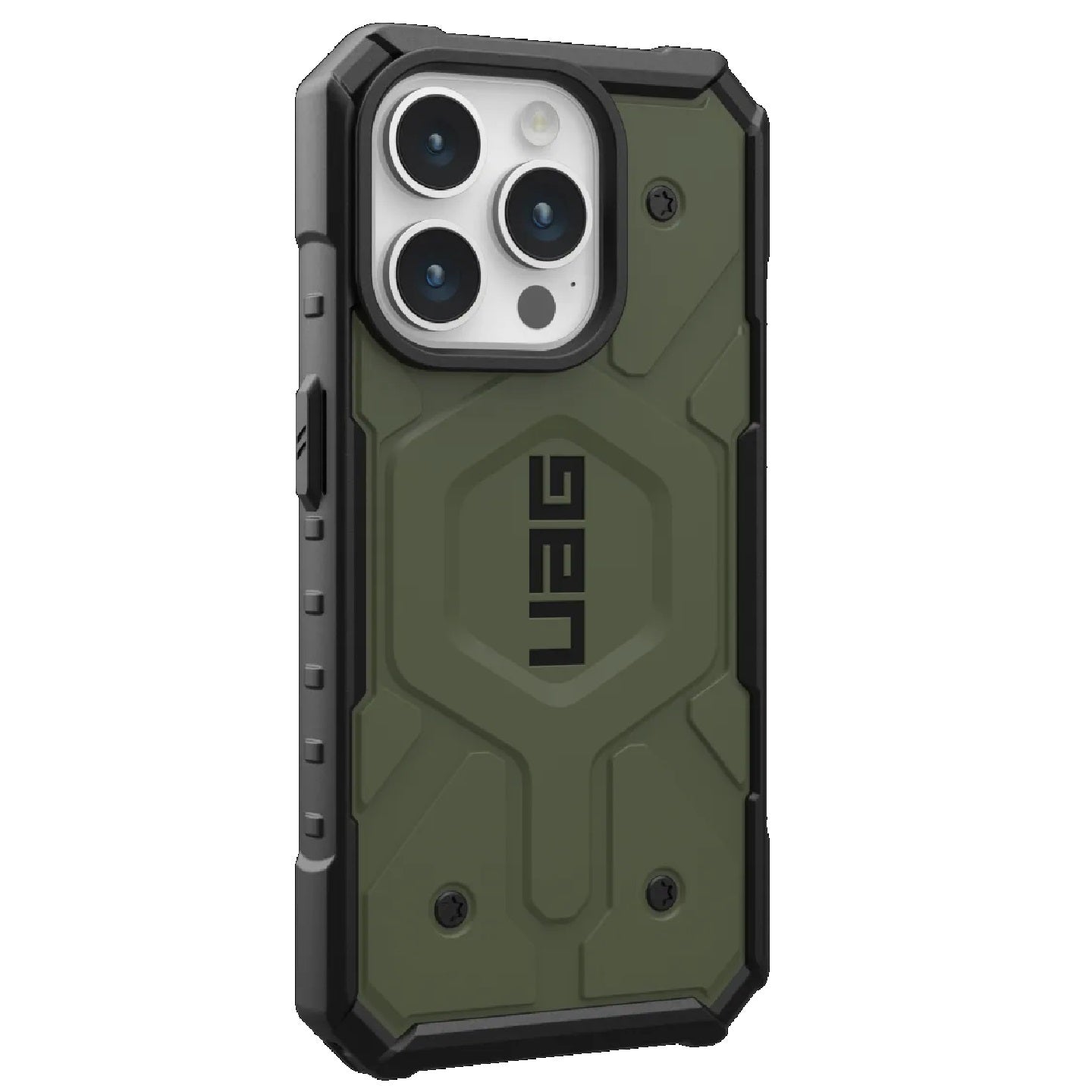 UAG Pathfinder MagSafe Apple iPhone 15 Pro (6.1') Rugged Case - Olive Drab (114281117272),18ft. D... - Image 3