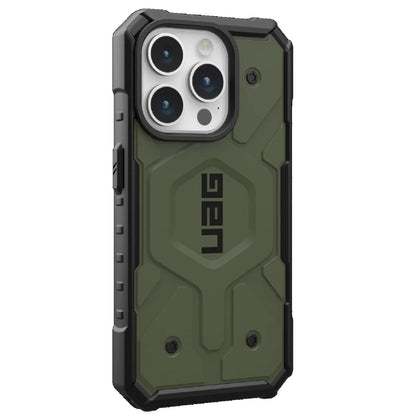 UAG Pathfinder MagSafe Apple iPhone 15 Pro (6.1') Rugged Case - Olive Drab (114281117272),18ft. D... - Image 3