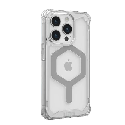 UAG Plyo MagSafe Apple iPhone 15 Pro (6.1') Rugged Case - Ice/Silver (114286114333), 16ft. Drop P... - Image 3