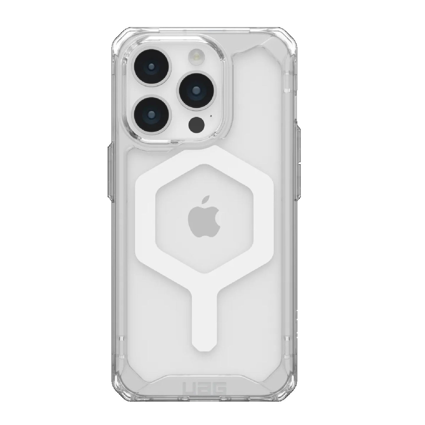UAG Plyo MagSafe Apple iPhone 15 Pro (6.1') Rugged Case - Ice/White (114286114341), 16ft. Drop Pr...