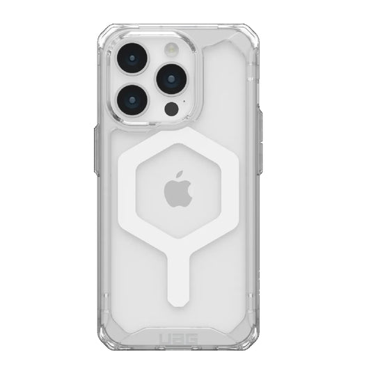 UAG Plyo MagSafe Apple iPhone 15 Pro (6.1') Rugged Case - Ice/White (114286114341), 16ft. Drop Pr...