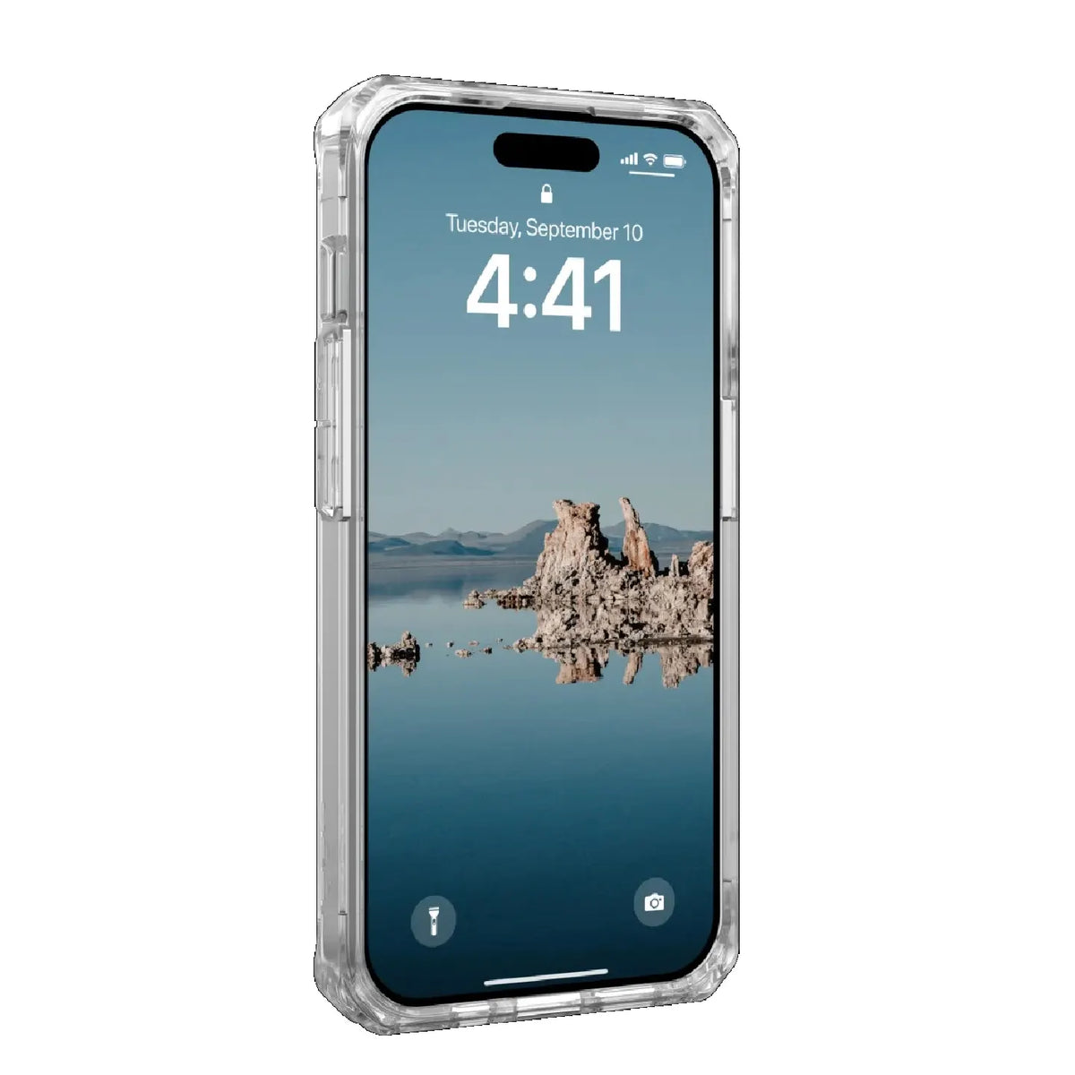 UAG Plyo MagSafe Apple iPhone 15 Pro (6.1') Rugged Case - Ice/White (114286114341), 16ft. Drop Pr... - Image 2
