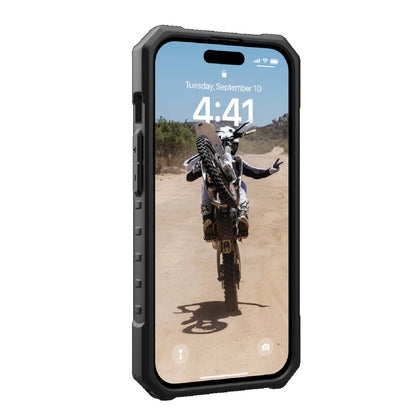 UAG Pathfinder MagSafe Apple iPhone 15 (6.1') Rugged Case - Ice (114291114343), 18ft. Drop Protec... - Image 2