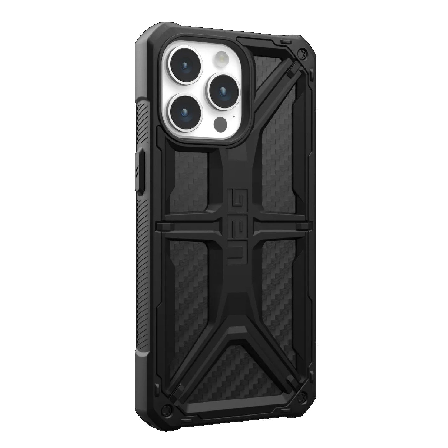 UAG Monarch Apple iPhone 15 Pro Max (6.7') Rugged Case - Carbon Fiber (114298114242), 20ft. Drop... - Image 3