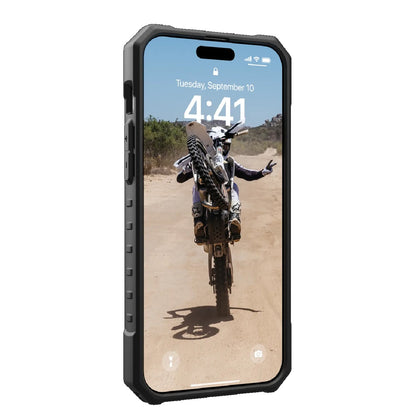 UAG Pathfinder MagSafe Apple iPhone 15 Pro Max (6.7') Rugged Case - Ash (114301113131), 18ft. Drop Protection (5.4M), Tactical Grip, 10 Years Warranty