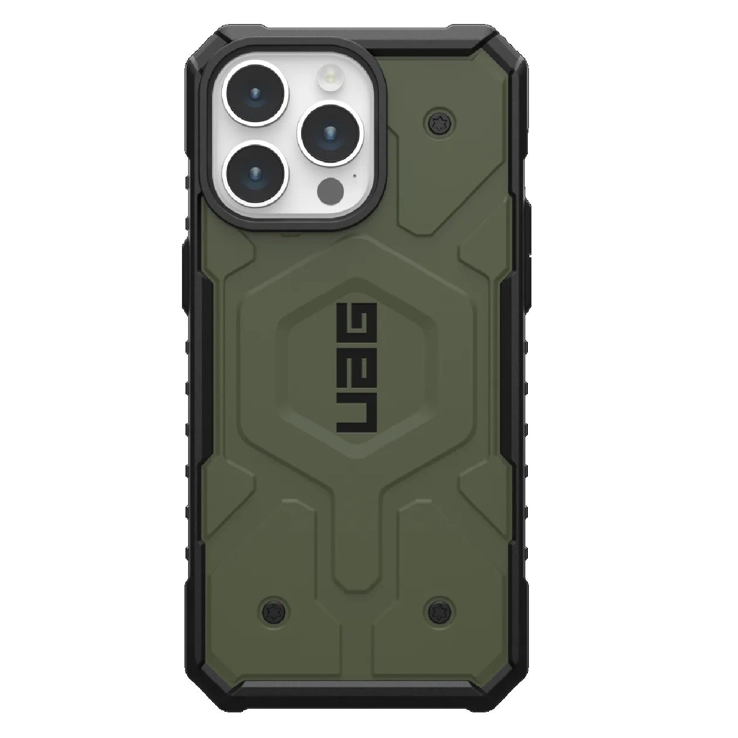 UAG Pathfinder MagSafe Apple iPhone 15 Pro Max (6.7') Rugged Case - Olive Drab(114301117272),18ft...