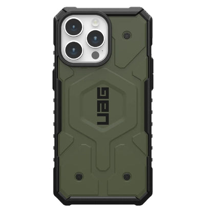 UAG Pathfinder MagSafe Apple iPhone 15 Pro Max (6.7') Rugged Case - Olive Drab(114301117272),18ft...