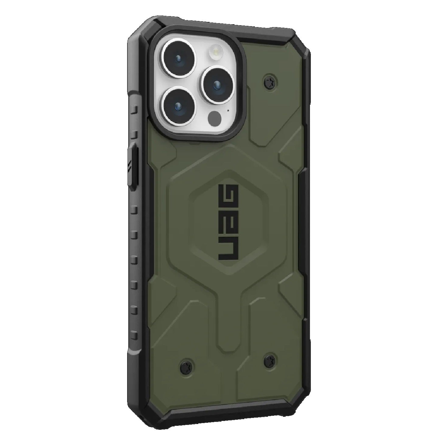UAG Pathfinder MagSafe Apple iPhone 15 Pro Max (6.7') Rugged Case - Olive Drab(114301117272),18ft... - Image 3