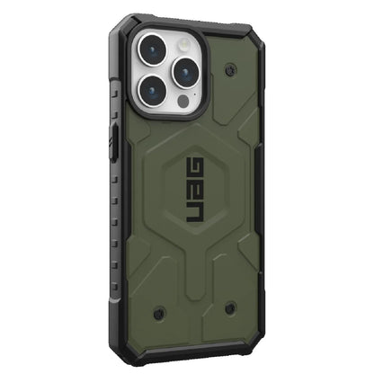 UAG Pathfinder MagSafe Apple iPhone 15 Pro Max (6.7') Rugged Case - Olive Drab(114301117272),18ft... - Image 3