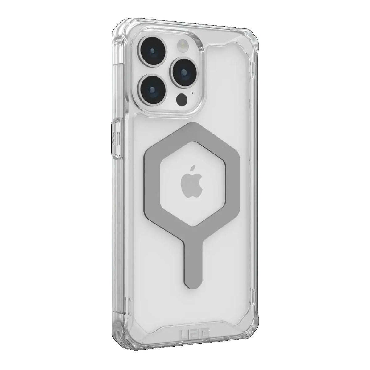 UAG Plyo MagSafe Apple iPhone 15 Pro Max (6.7') Rugged Case - Ice/Silver(114305114333),16ft. Drop... - Image 3