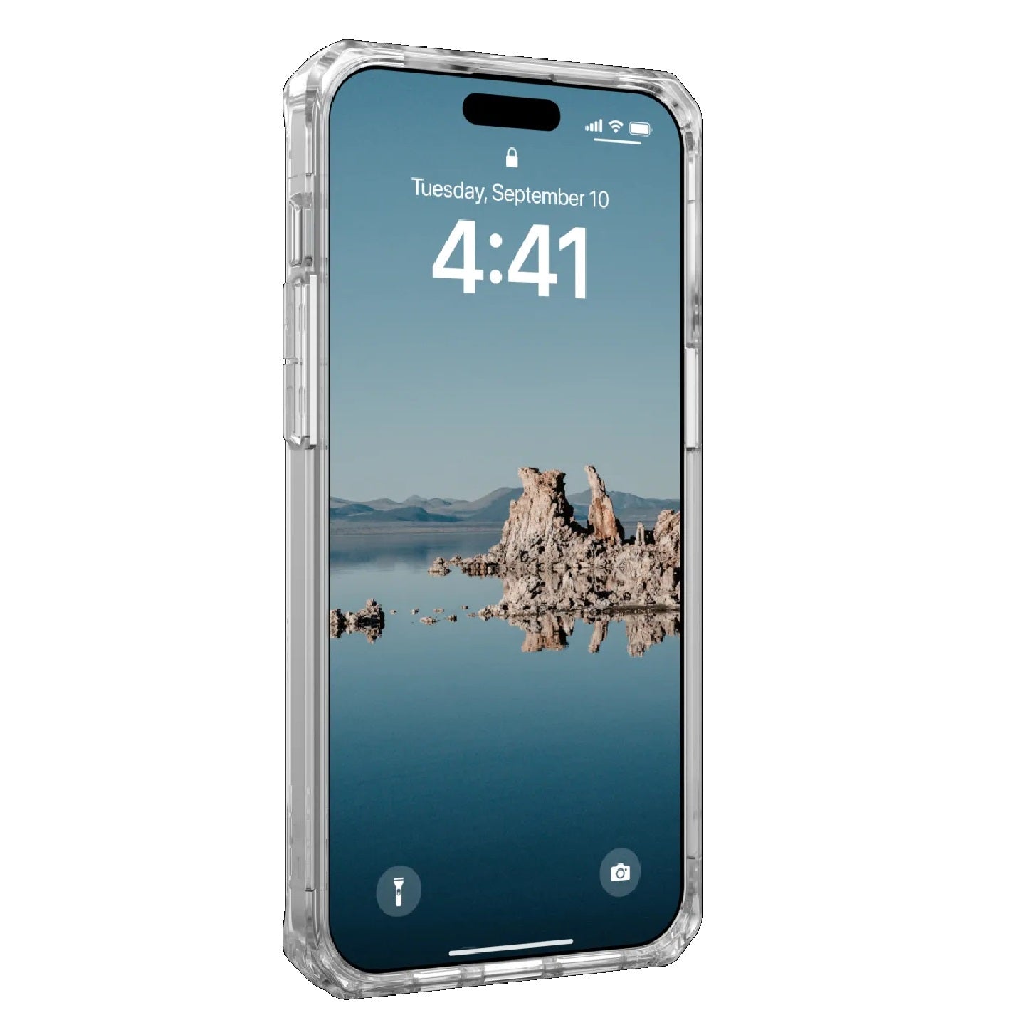 UAG Plyo MagSafe Apple iPhone 15 Pro Max (6.7') Rugged Case - Ice/White(114305114341),16ft. Drop... - Image 2